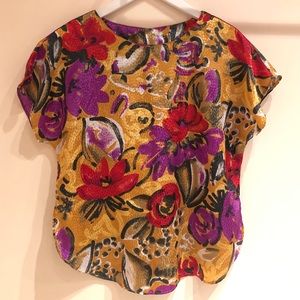 Printed Floral Top